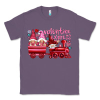 Lavender valentines express with gnomies Classic Tee - NancyCooperArtShop