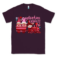 Plum valentines express with gnomies Classic Tee - NancyCooperArtShop