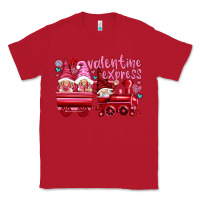 Red valentines express with gnomies Classic Tee - NancyCooperArtShop