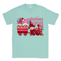 Seafoam valentines express with gnomies Classic Tee - NancyCooperArtShop