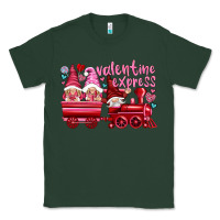Sports Green valentines express with gnomies Classic Tee - NancyCooperArtShop