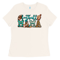 Bone American football mama Ladies Tee - Jasminsmagicworld