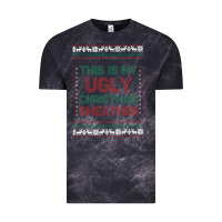 Cloud Black this is my ugly christmas Vintage Tee - MaliasSmallBusiness