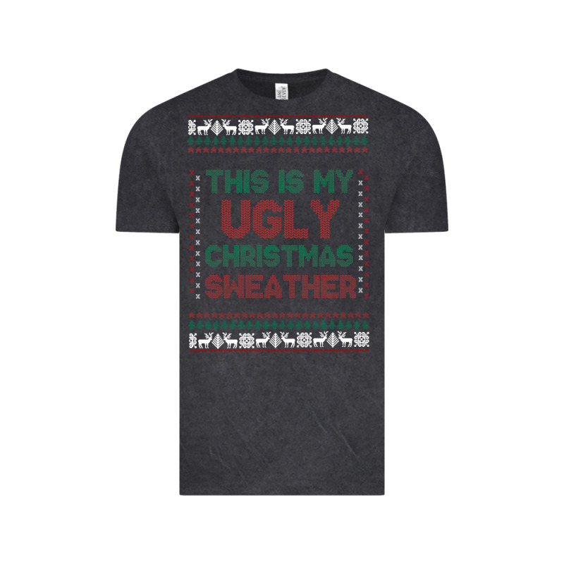 This Is My Ugly Christmas Vintage Tee by MaliasSmallBusiness | Teevron