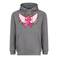 Storm Cancer ribbon angel wings Cancer Awareness Heavyweight Hoodie - HowdyJamesFarm