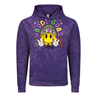 Cloud Purple mardi gras vibes Vintage Hoodie - MaliasSmallBusiness