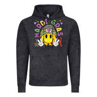Vintage Black mardi gras vibes Vintage Hoodie - MaliasSmallBusiness