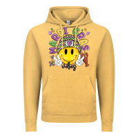 Vintage Mustard mardi gras vibes Vintage Hoodie - MaliasSmallBusiness