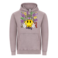 Vintage Zinc mardi gras vibes Vintage Hoodie - MaliasSmallBusiness