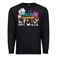 Black Teacher Mom Mother's Day Premium Sweatshirt - HowdyJamesFarm