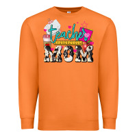 Carrot Teacher Mom Mother's Day Premium Sweatshirt - HowdyJamesFarm