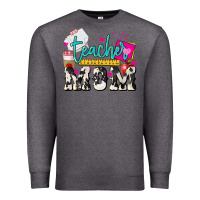 Charcoal Heather Teacher Mom Mother's Day Premium Sweatshirt - HowdyJamesFarm