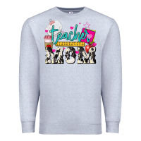 Heather Grey Teacher Mom Mother's Day Premium Sweatshirt - HowdyJamesFarm