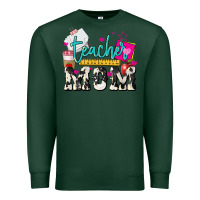 Sports Green Teacher Mom Mother's Day Premium Sweatshirt - HowdyJamesFarm
