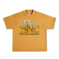 Peanut Butter bloom where you are planted Urban Heavy Tee - NancyCooperArtShop