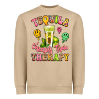 Mushroom tequila cheaper than therapy Heavyweight Sweatshirt - LillyAllenDesigns