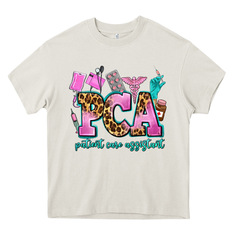 Pca Patient Care Assistant Heavy Core Tee by AdoDesignShop | Teevron