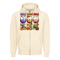Sandshell hallothanksmas Zipper Hoodie - texasbilliewilder