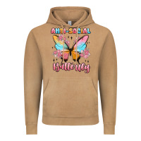 Vintage Camel anti social butterfly Vintage Hoodie - MaliasSmallBusiness