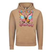 Vintage Coffee anti social butterfly Vintage Hoodie - MaliasSmallBusiness