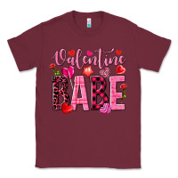 Burgundy valentine babe Classic Tee - NancyCooperArtShop