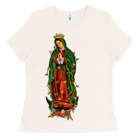 Bone christmas our lady of guadalupe Ladies Tee - JahusDesignShop