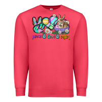 Cardinal Peace love Easter Day Premium Sweatshirt - CowGirlArtShop