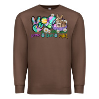 Chestnut Peace love Easter Day Premium Sweatshirt - CowGirlArtShop