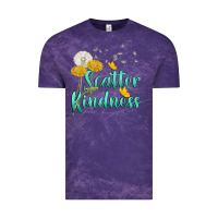 Cloud Purple scatter kindness Vintage Tee - NancyCooperArtShop