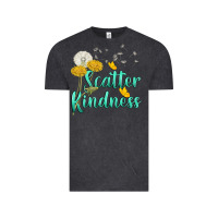 Vintage Black scatter kindness Vintage Tee - NancyCooperArtShop
