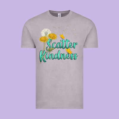 Scatter Kindness Vintage Tee Designed By Nancycooperartshop