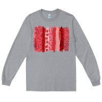 Heather Grey valentine's day Long Sleeve Tee - RanaPortraitStore