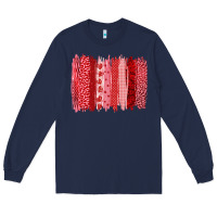 Navy valentine's day Long Sleeve Tee - RanaPortraitStore