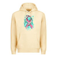 Pina Colada cancer ribbon Premium Hoodie - CowGirlArtShop