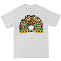 Dove Grey western gnome gemstones sunflowers rainbow Premium Tee - Artiststas