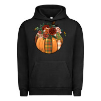 Pigment Black floral pumpkin Urban Hoodie - BundleAndBundleShop