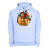 Pigment Grape Ice floral pumpkin Urban Hoodie - BundleAndBundleShop