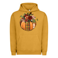 Pigment Peanut Butter floral pumpkin Urban Hoodie - BundleAndBundleShop