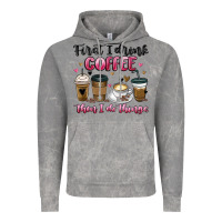 Cloud Rock first i drink coffee then i do things Vintage Hoodie - MaliasSmallBusiness