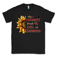 Black my favorite people call me grandma Classic Tee - MaliasSmallBusiness