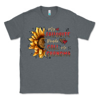 Charcoal Heather my favorite people call me grandma Classic Tee - MaliasSmallBusiness