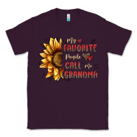 Plum my favorite people call me grandma Classic Tee - MaliasSmallBusiness