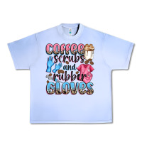 Grape Ice coffee scrubs and rubber gloves Urban Heavy Tee - NancyCooperArtShop