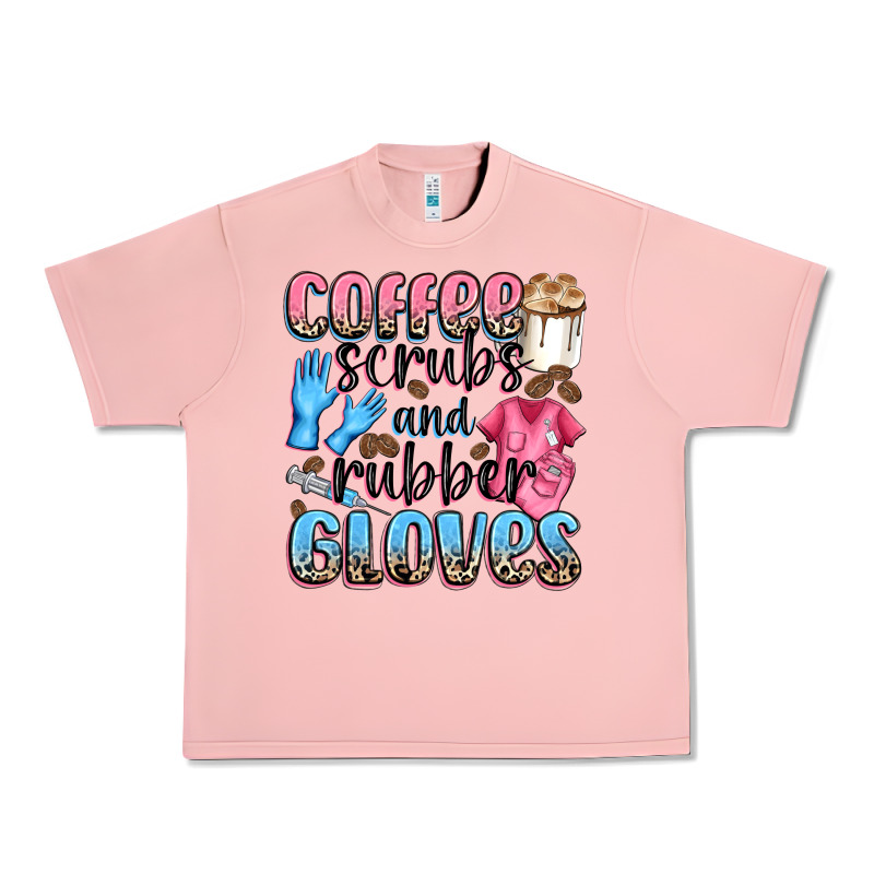 Coffee Scrubs And Rubber Gloves Urban Heavy Tee by NancyCooperArtShop | Teevron
