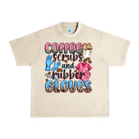 Sandshell coffee scrubs and rubber gloves Urban Heavy Tee - NancyCooperArtShop