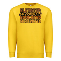 Lemon Elevated melanated educated motivated Premium Sweatshirt - HowdyJamesFarm