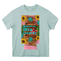 Arona raised 90's country guitar cactus sunflower's 12 oz can cooler  (slim) Heavy Core Tee - Artiststas