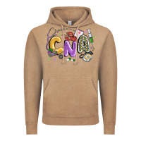 Vintage Coffee cna mardi gras Vintage Hoodie - MaliasSmallBusiness