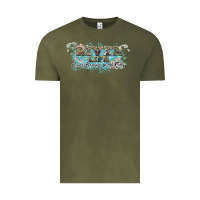 Vintage Olive river life Vintage Tee - NancyCooperArtShop