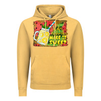 Vintage Mustard life is short make it sweet Vintage Hoodie - Jasminsmagicworld